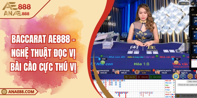 Baccarat AE888 - Nghệ Thuật Đọc Vị Bài Cào Cực Thú Vị